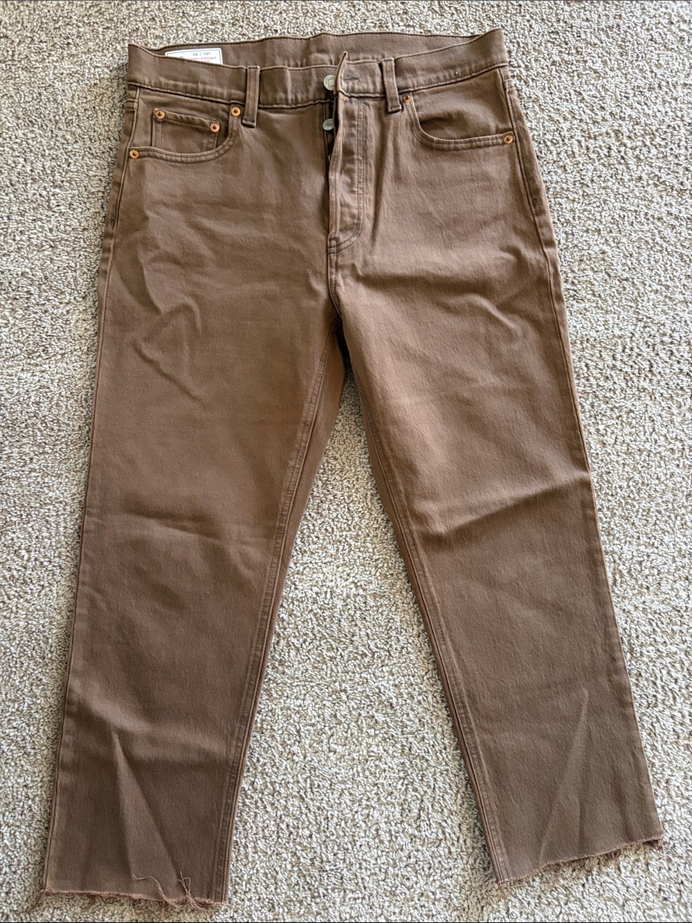 Gap “cheeky straight” Straight women’s Jeans in Brown “petite”
